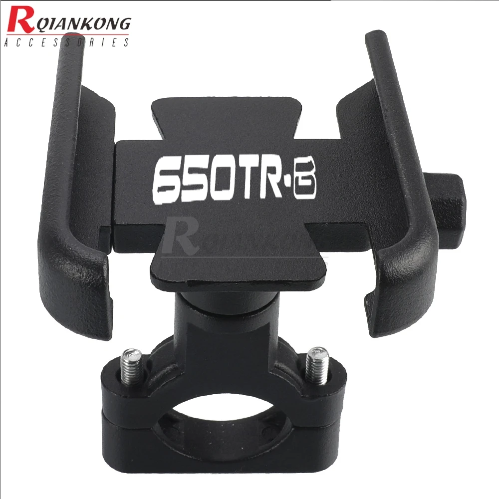 For CFMOTO 650TRG 650TR-G 650-TRG 650 TRG 2016 2017-2024 Motorcycle Mobile Phone Holder Handlebar Mirror GPS Stand Base Bracket