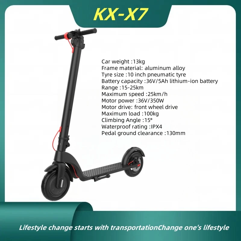 Gryan X7 Aluminium alloy 2 rounds Long endurance A mobility scooter Adult fold Electric scooter