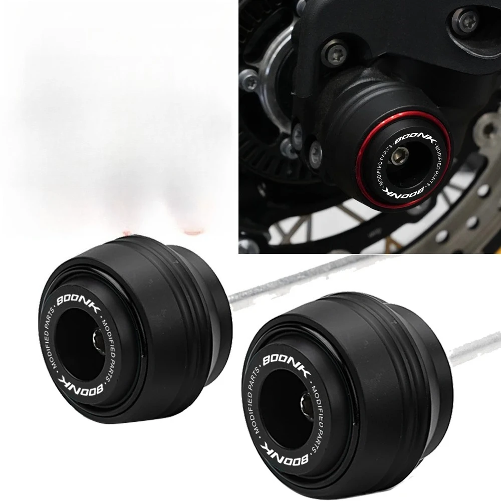 

For CFMOTO CF 800NK 800 NK NK800 2023 2024 2025 Motorcycle Accessories Front And Rear Wheel Axle Fork Crash Protector Pad