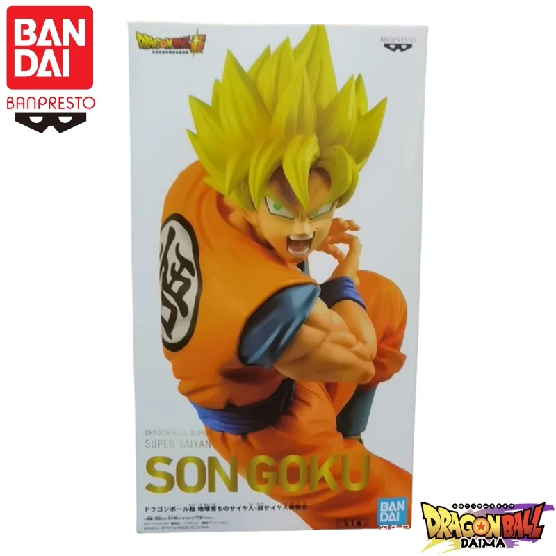 

В наличии: Оригинальная фигурка Сон Гоку из Dragon Ball от Bandai Banpresto, новая, в коробке, коллекционная модель, игрушка-модель, модель для гаража.