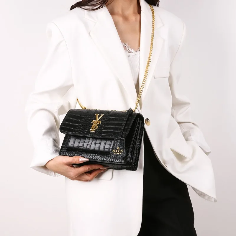 

Classic Elegant Women Handbag Luxury Designer Crossbody Bag Leather Shoulder Tote Purse Ladies Fashionable