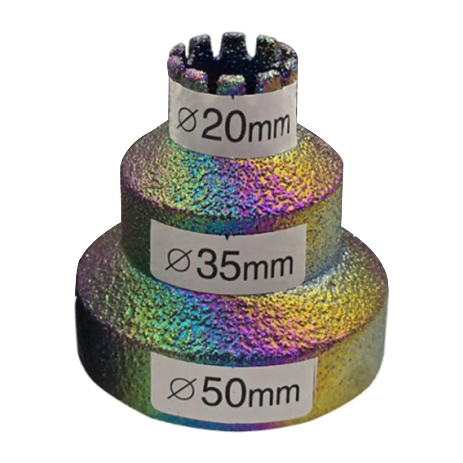 Beveling Chamfer Bit Professional Hole Milling Three-step Hole Expander Tile Cutter for Granite Masonry Ceramic Marble Concrete