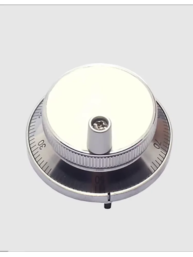 CNC Pulser HandWheel 5V 60mm 80mm 100PPR Manual Pulse Generator HandWheel Machine Rotary Encoder Electronic 4Pins 6Pins