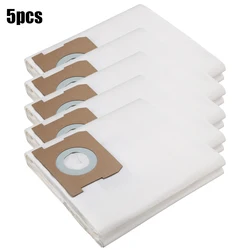 5x Fleece Dust Bags For Karcher WD1 Compact Battery Replaces 2.863-297.0 Vacuum Cleaner Sweeping Parts Dust Bag-Parts