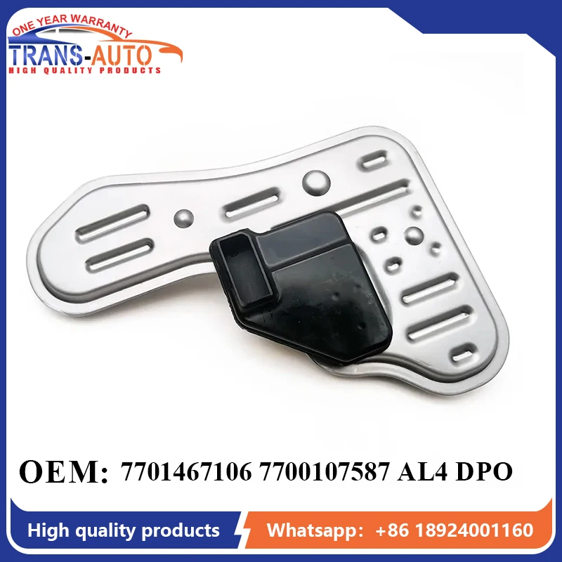 

NEW AL4 DPO For Peugeot Citroen Renault DP2 DP8 Car Accessories Automatic Transmission Rebuild Kit Oil Filter oil Pan Gasket