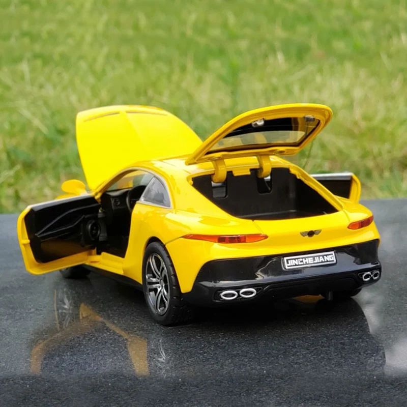 1/32 Diecast New Mulliner Alloy Model Metal Vehicle Simulation Sound Light Luxury Car Boy Gift Toy Collection