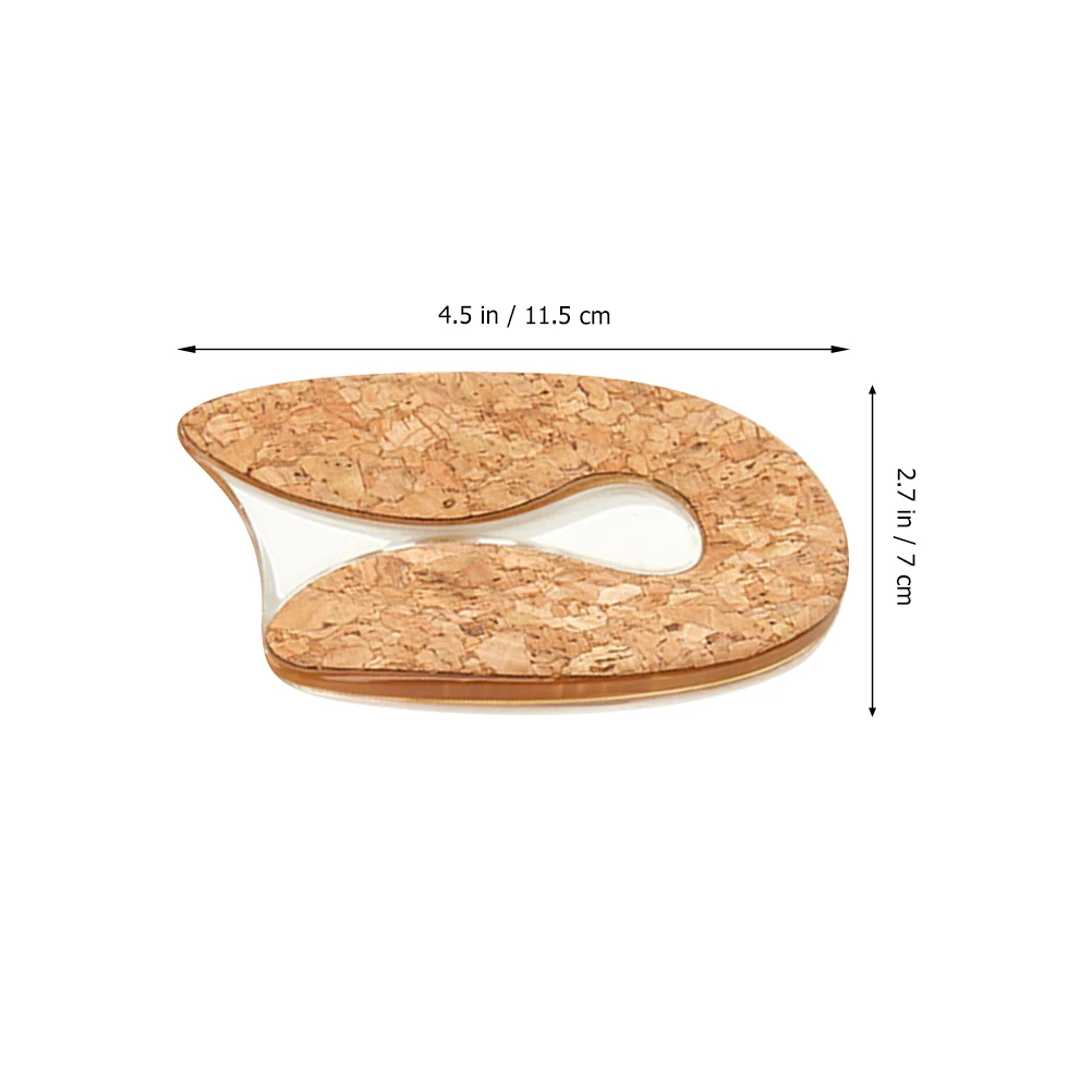 

2 Pairs Silicone Heel Pads Comfortable Breathable Sweat Absorbing Insoles Foot Care Tool Invisible Elastic Washable Shoe Inserts