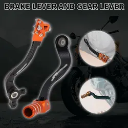 For Ktm SX XC XCW SXF XCF XCFW EXCF EXC 125 144 150 200 250 350 450 500 530 Foot Brake Lever Pedal Gear Shift Lever Pedal Sets