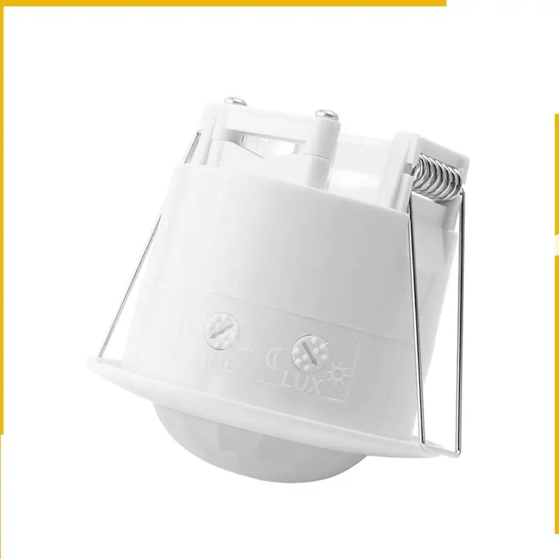A92P 110V-220V 360° Infrared Recessed PIR Ceiling Motion Sensor Detector Light Switch, Motion Light Sensor