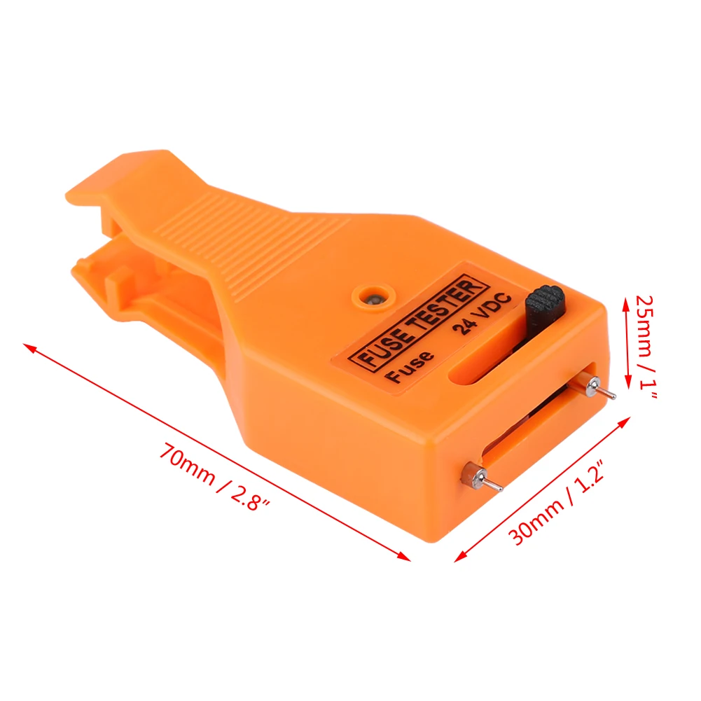 10PCS Universal Fuse Tester Multifunctional Portable Checking Blade Fuse Checker Puller Tool Auto Fuse Tester Car Accessories