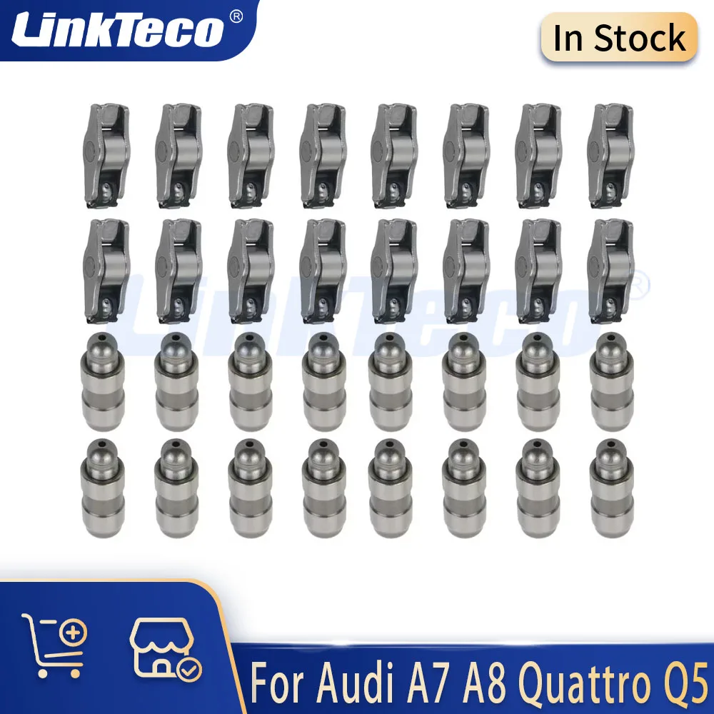16x Valve Lifters & Rocker Arms Kit For Audi A7 A8 Quattro Q5 Q7 Volkswagen Beetle Jetta Passat 2.0 L L4 DIESEL TDI 2.0T VW