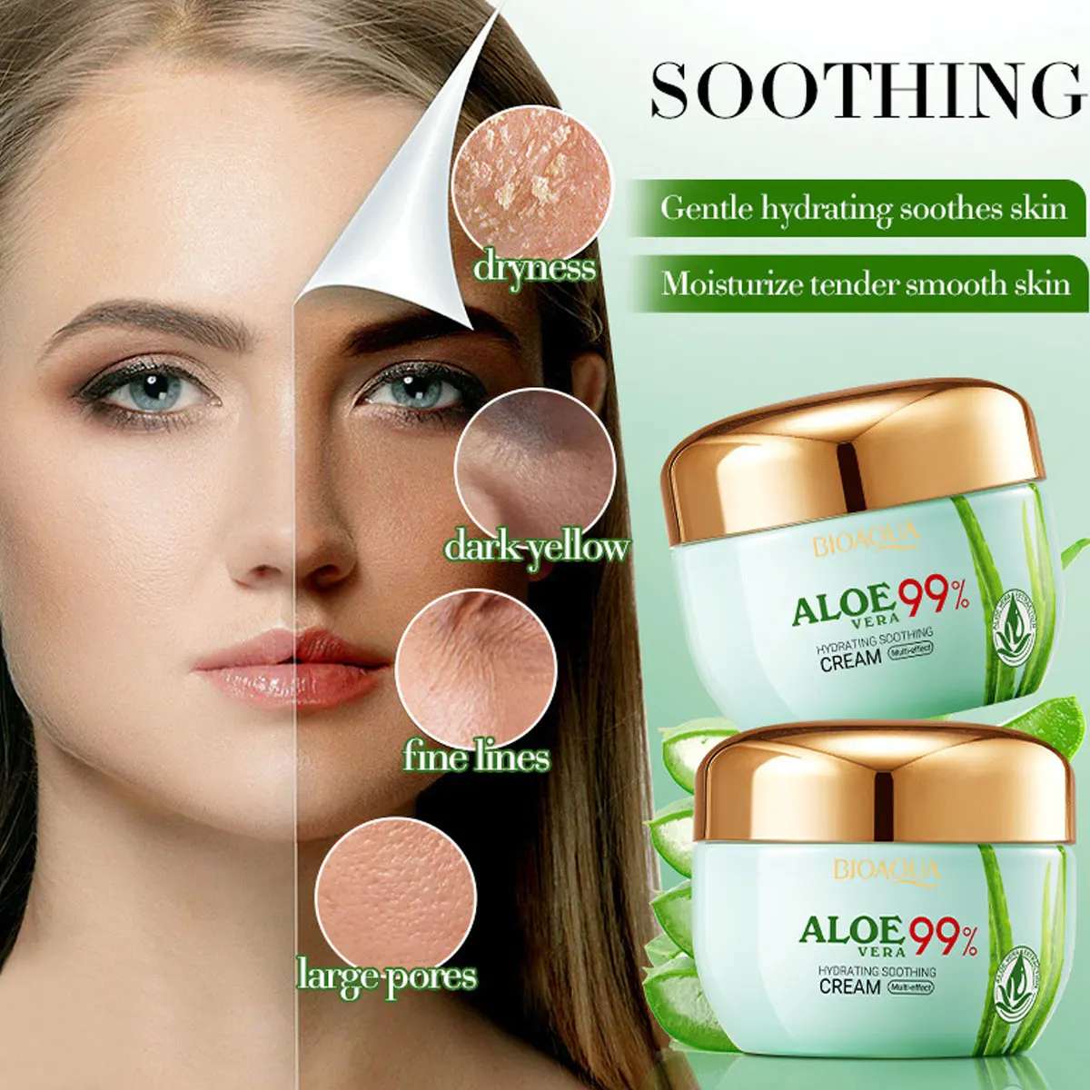 Aloe Vera Moisturizing Face Cream Moisturizing Soothing Moisturizing Cream For The Skin