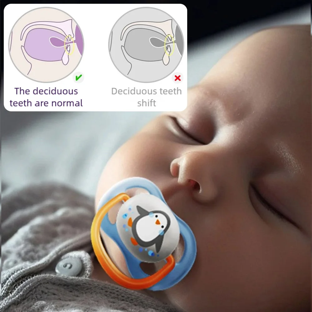 فيليبس أفينت مصاصة الطفل السائل سيليكون الحلمة 0-18 أشهر BPA الحرة الرضع الحلمة شقة مستديرة الرأس المهديء