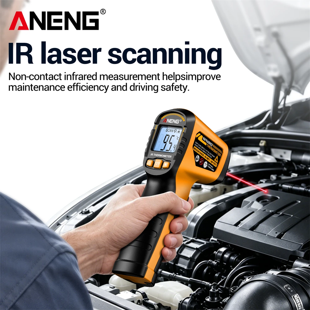 Infrared Laser Thermometer Gun - Industrial Laser Thermometer Gun recension och pris