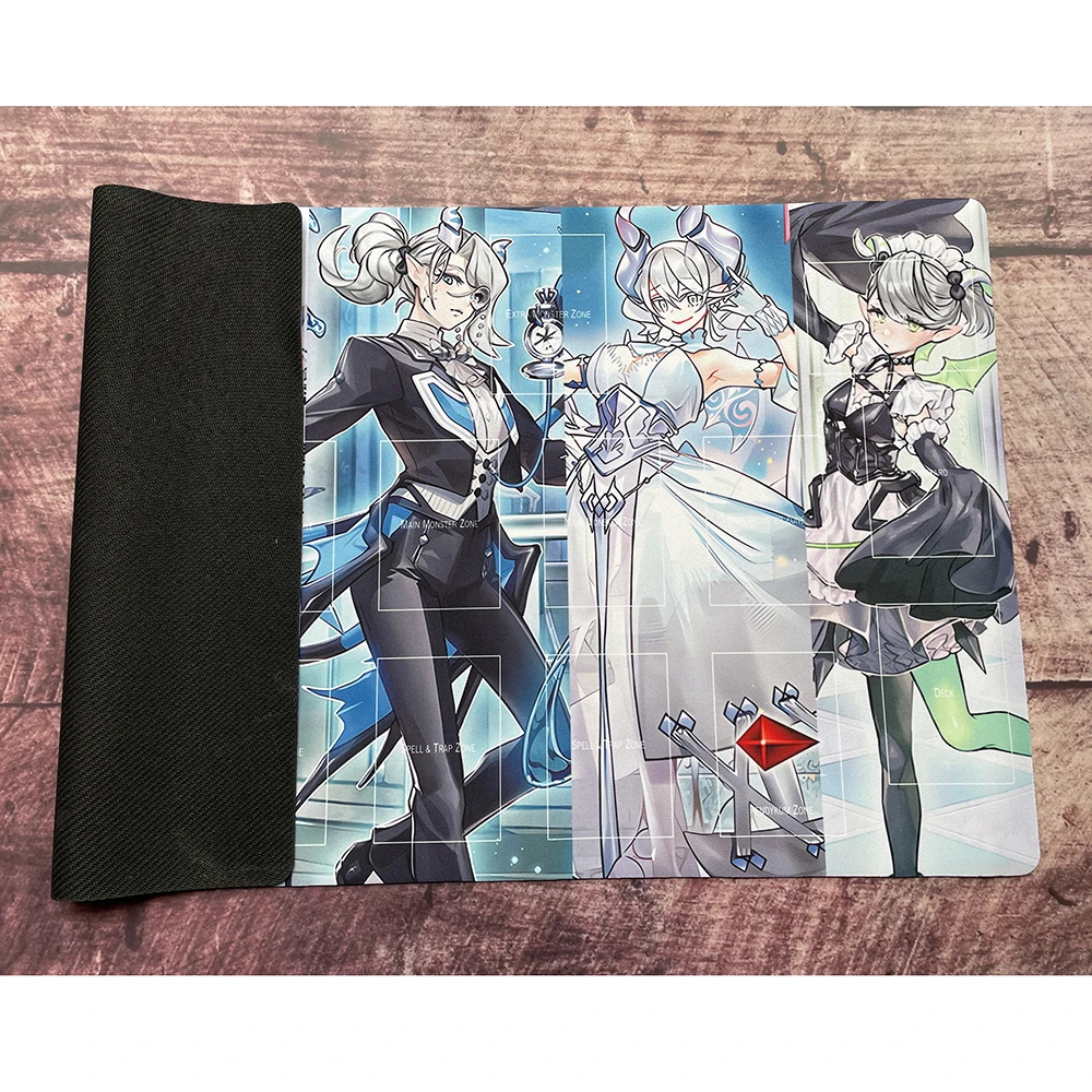 Yu-Gi-Oh Labrynth srebrnego zamku Playmat OCG CCG TCG mata handlowa gra karciana YGO Yugioh Pad mata-315