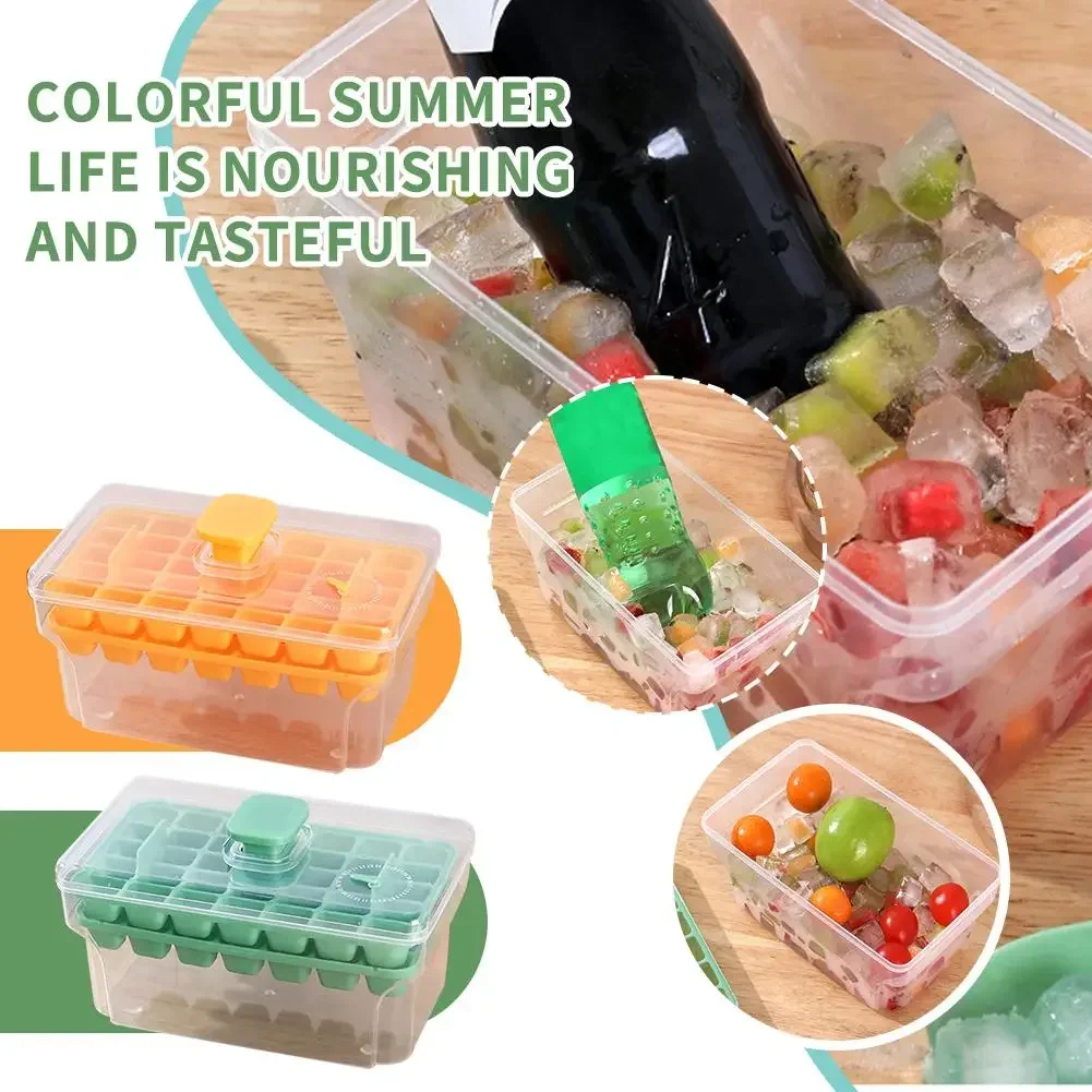 Pressing Mold With Storage Box Home Refrigerator DIY Kitchen Coffee Mould Gadget Drink Box Ice Beer Ice