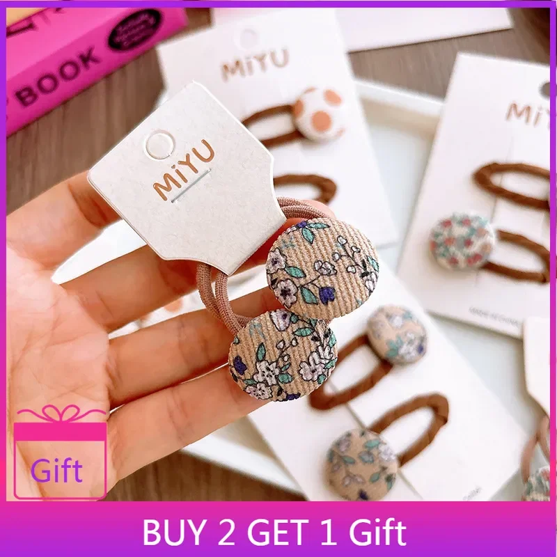 Jardim de infância internet famoso veludo bordado bonito coelho bb clipes meninas lado grampos de cabelo rosa pérola pom pom laços de cabelo scrunchies