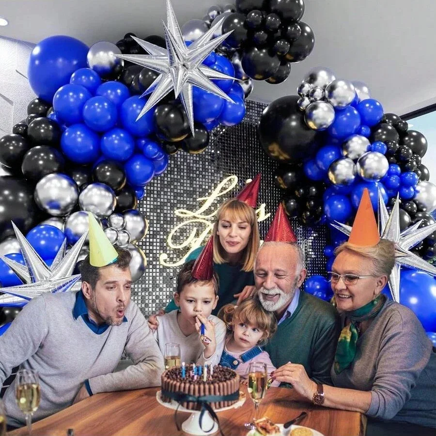 121Pcs Royal Blue &… - image