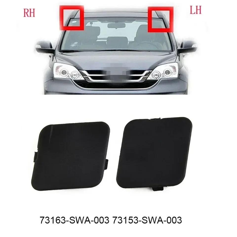 Lid Cover Windshield Side 1 Pair 73153-SWA-003 73163-SWA-003 ABS