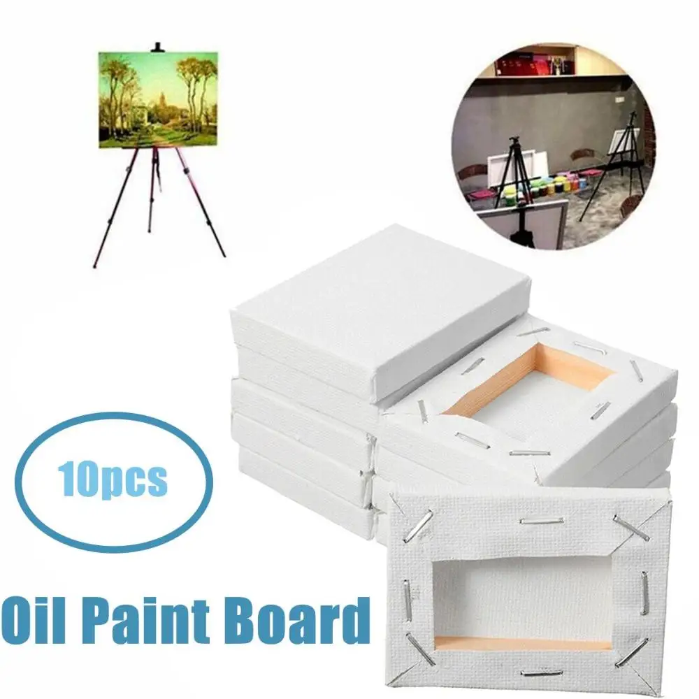 

Small Blank For Primed Oil Acrylic Paint Wooden Stretched Painting Supplies Artist Canvas Frame Oil Paint Board