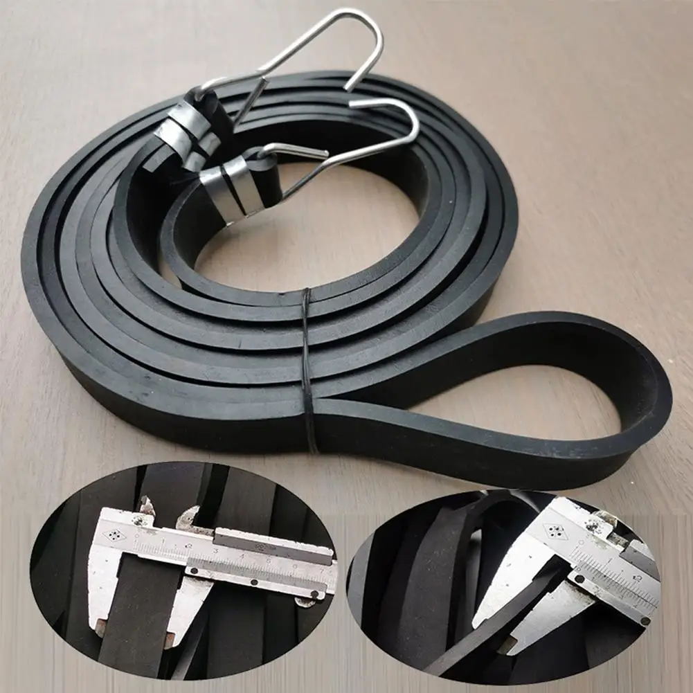 Automobile and Motorcycle Elastic Cord Heavy Duty Luggage Straps Rope Hooks Stretch Tie Tent Outdoor Accessories