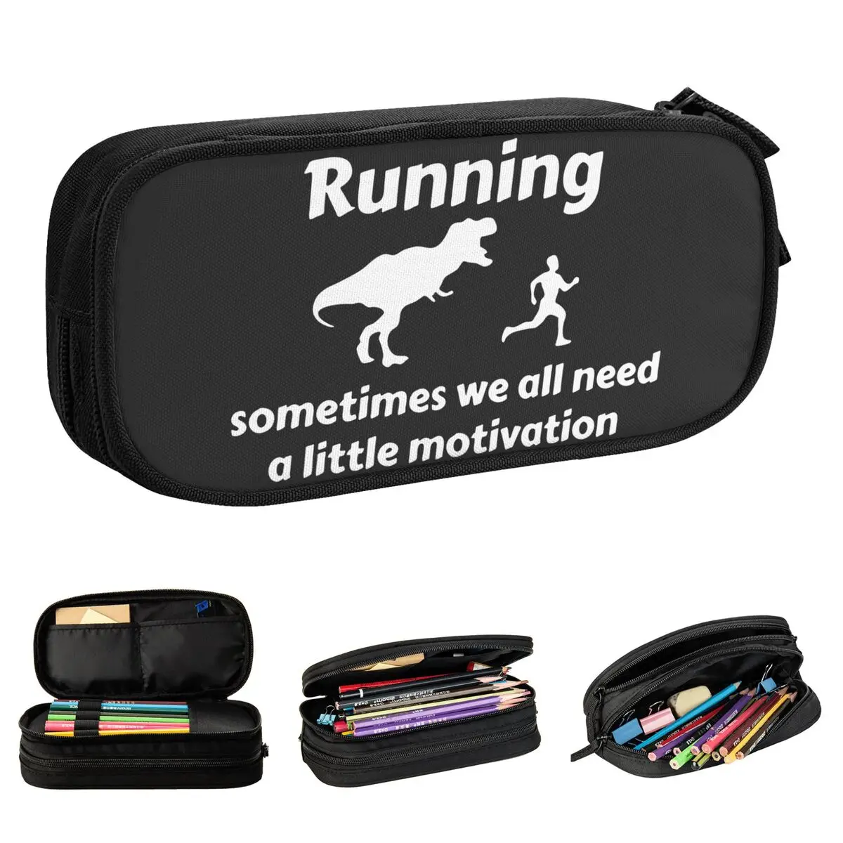 

Пенал для карандашей с рисунком динозавра