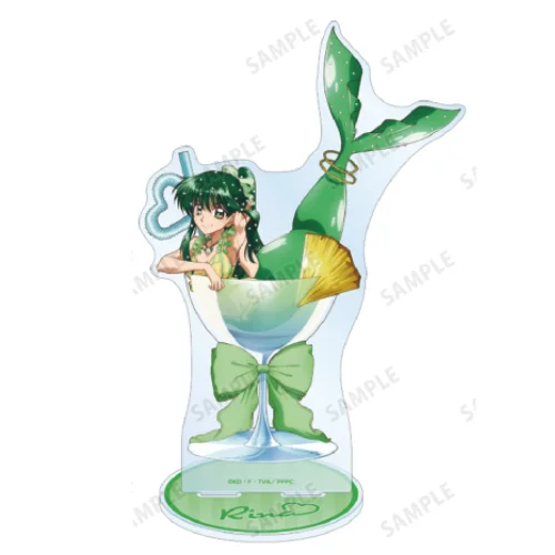 Spiel Mermaid Melody Pichi Pichi Pitch Acryl Stand Puppe Anime Ruchia Luchia Nanami Abbildung Modell Platte Cosplay Spielzeug für Geschenk