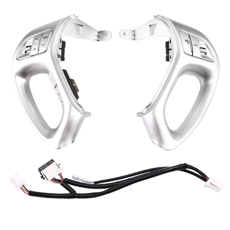 

N26R-For Hyundai Ix35 TUCSON 2010-2015 Car Multi-Function Cruise Control Steering Wheel Buttons With Bluetooth Button
