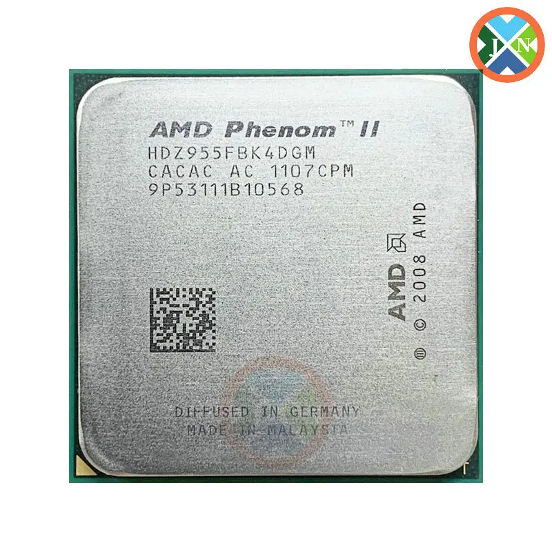 AMD Phenom II X4 955 125W 3.2 GHz Quad-Core CPU Processor 125W HDZ955FBK4DGM / HDX955FBK4DGI / HDZ955FBK4DGI Socket AM3