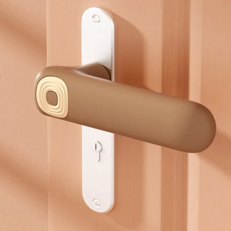 1Pcs Door Knob Cover Silicone Door Handle Glove Wall Protectors Door Knob Protective  Anti Collision Static Mat Home Accessories