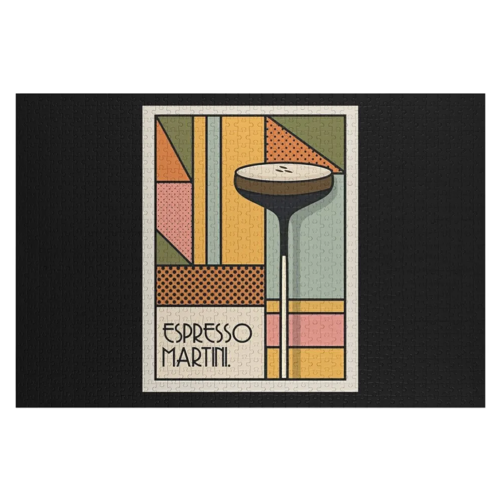 

The Espresso Martini Vintage Jigsaw Puzzle Animal Personalized Gift Puzzle