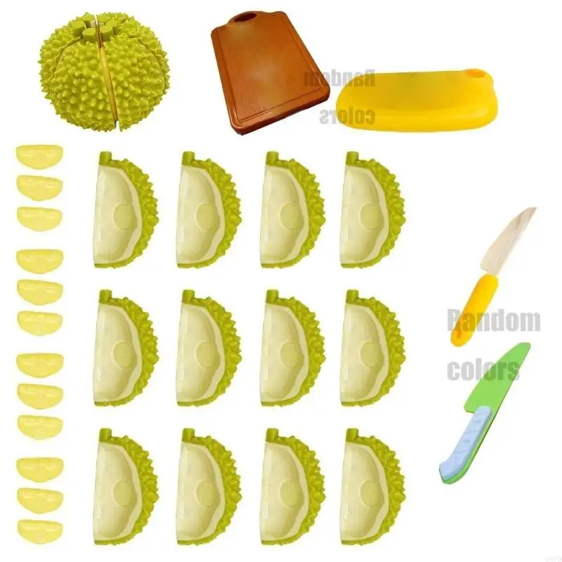 Đồ chơi học tập rau quả bằng nhựa có thể tháo rời đầy màu sắc cho trẻ mẫu giáo