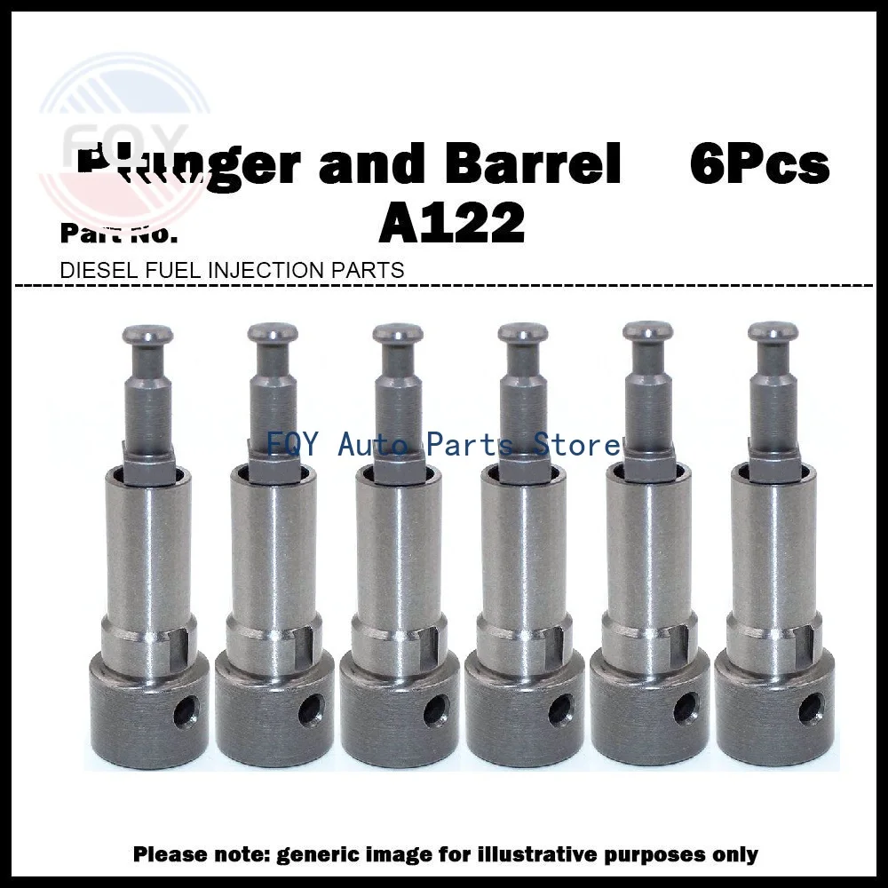 

6X For MITSUBISHI 6D14T 6D15T High Quality Pump Element Plunger and Barrel A122 131152-0020