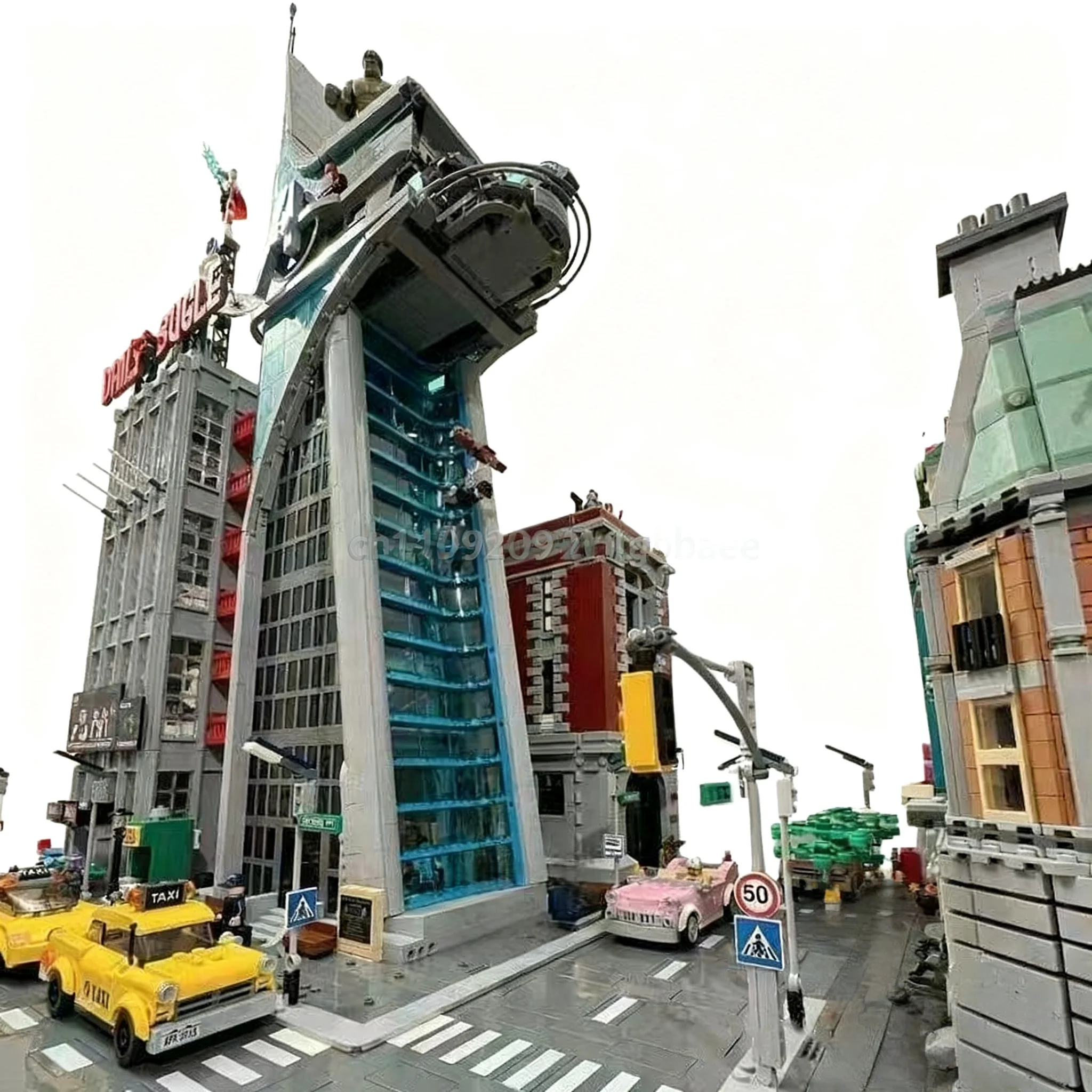 

Christmas gift 5201PCS Movie Tower Hero Assembly Building Architect Building Blocks Children Adult Toys Home Decoration