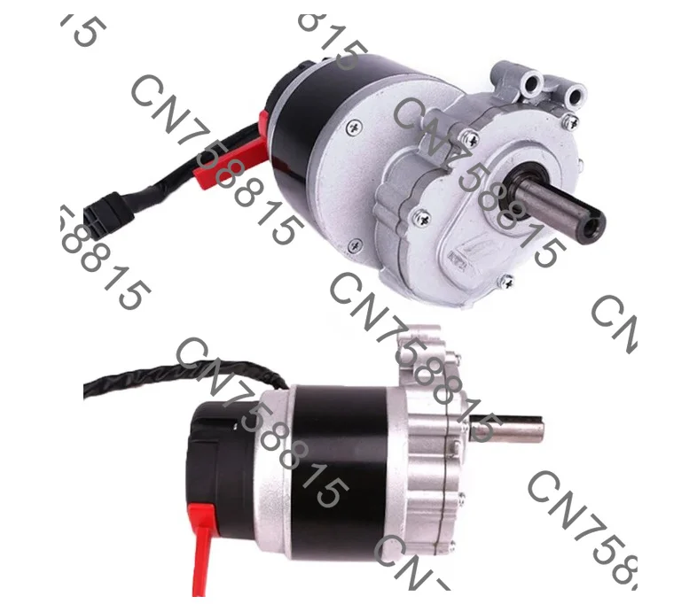 For Wheelchair, 250w 24v Low Speed Brush Motor with Extended Shaft DC Gear Brush Motor, One Piece