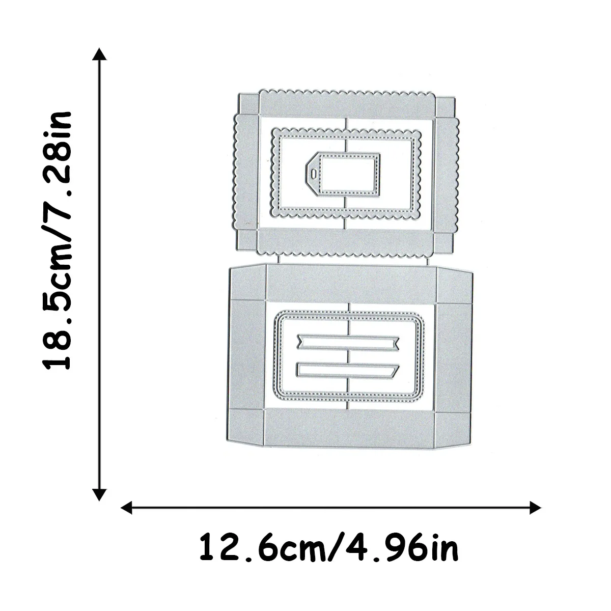 Candy Box Metal Cutting Dies Scrapbooking Album Paper Cards Crafts Embossing Cutting Templates Christmas Decorations