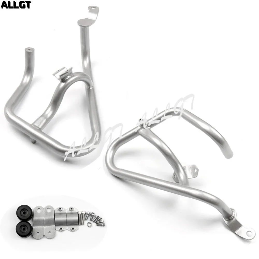 Barra di protezione autostradale per protezione motore per Honda NC750X NC750S NC700X NC700S 2012 2013 2014 2015 Argento