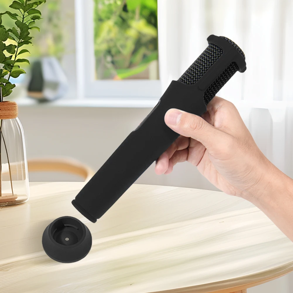 Funda Protectora de Silicona Premium para Micrófono Compatible con JBL PartyBox, Funda de Silicona Duradera a Prueba de Polvo para Micrófono