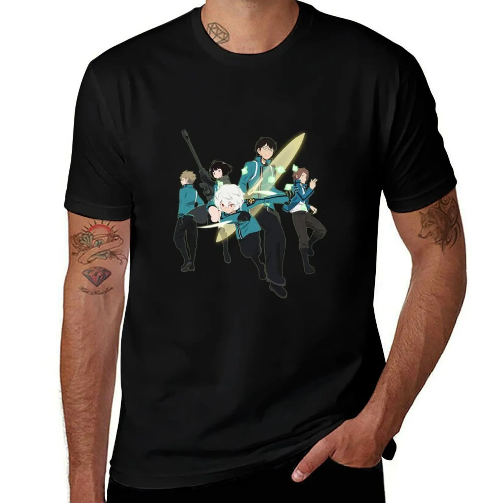 world trigger T-Shirt Comfortable Workout Short Sleeve Shirt T-Shirt