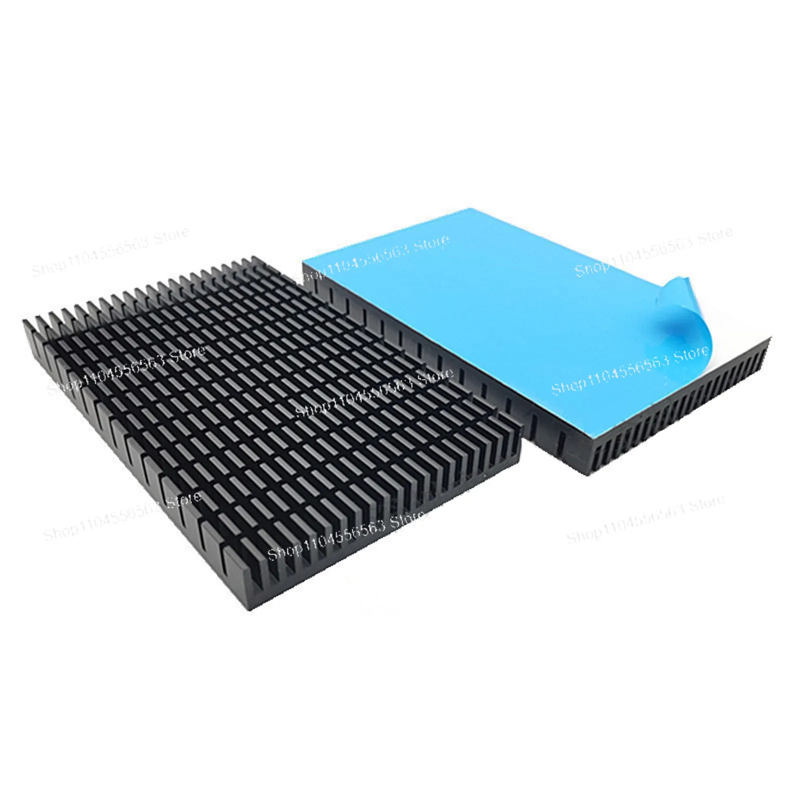 Aluminum Heatsink 150x90x15mm for GPU VRAM Backplate Cooling, VGA Heat Spreader for High-Performance Graphics Cards