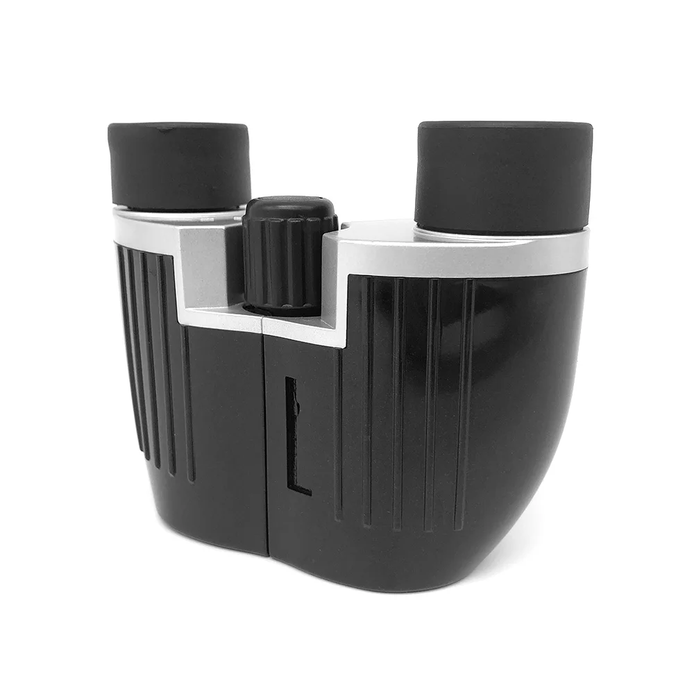 TONTUBE Best Sell White and Black Large View Eyepiece 10x22 Kids Adults Binoculars Telescope