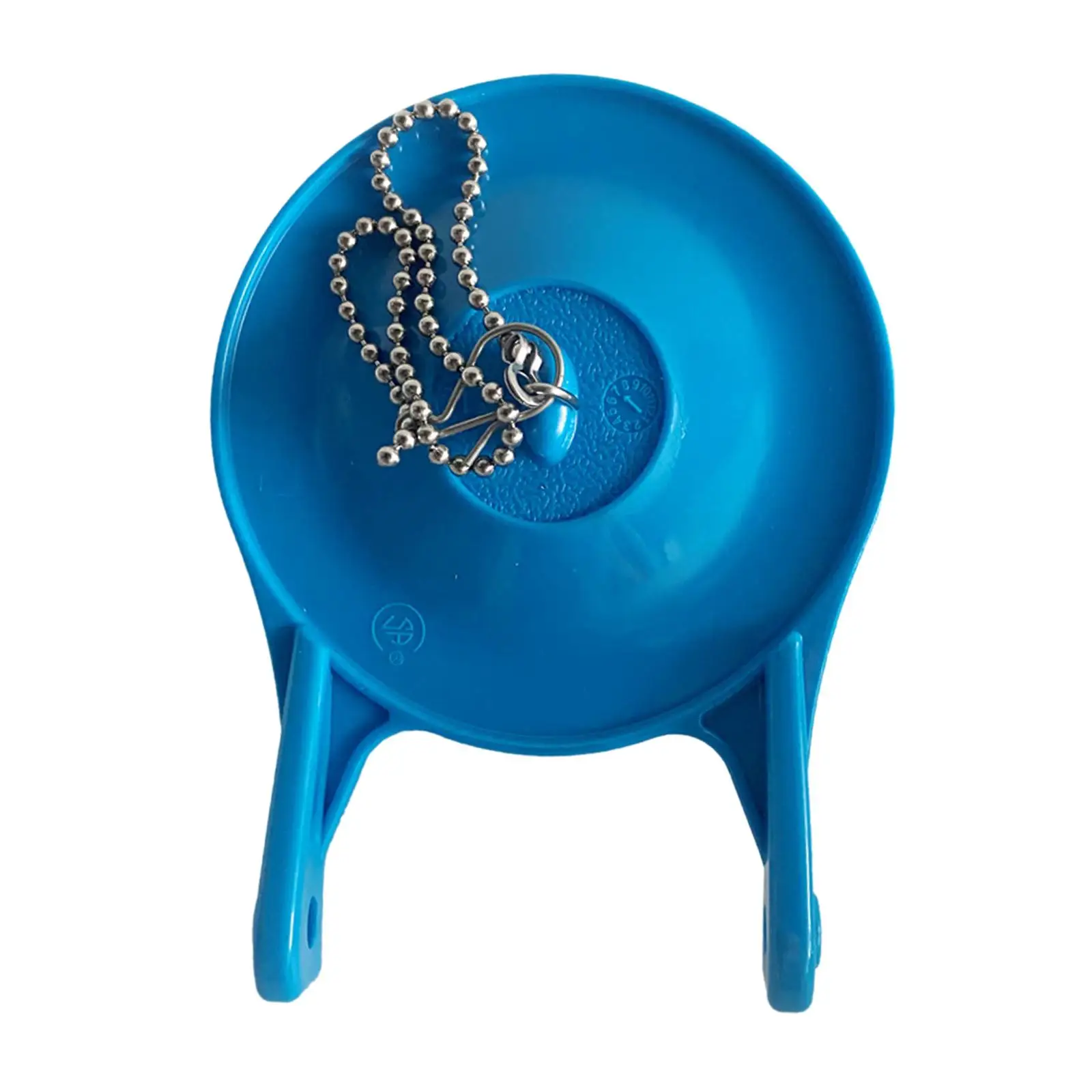 PVC Material Toilet Tank Flapper 3 Inch Flush Valve Universal Replacement Adjustable Blue Flapper for Bathroom Water Control