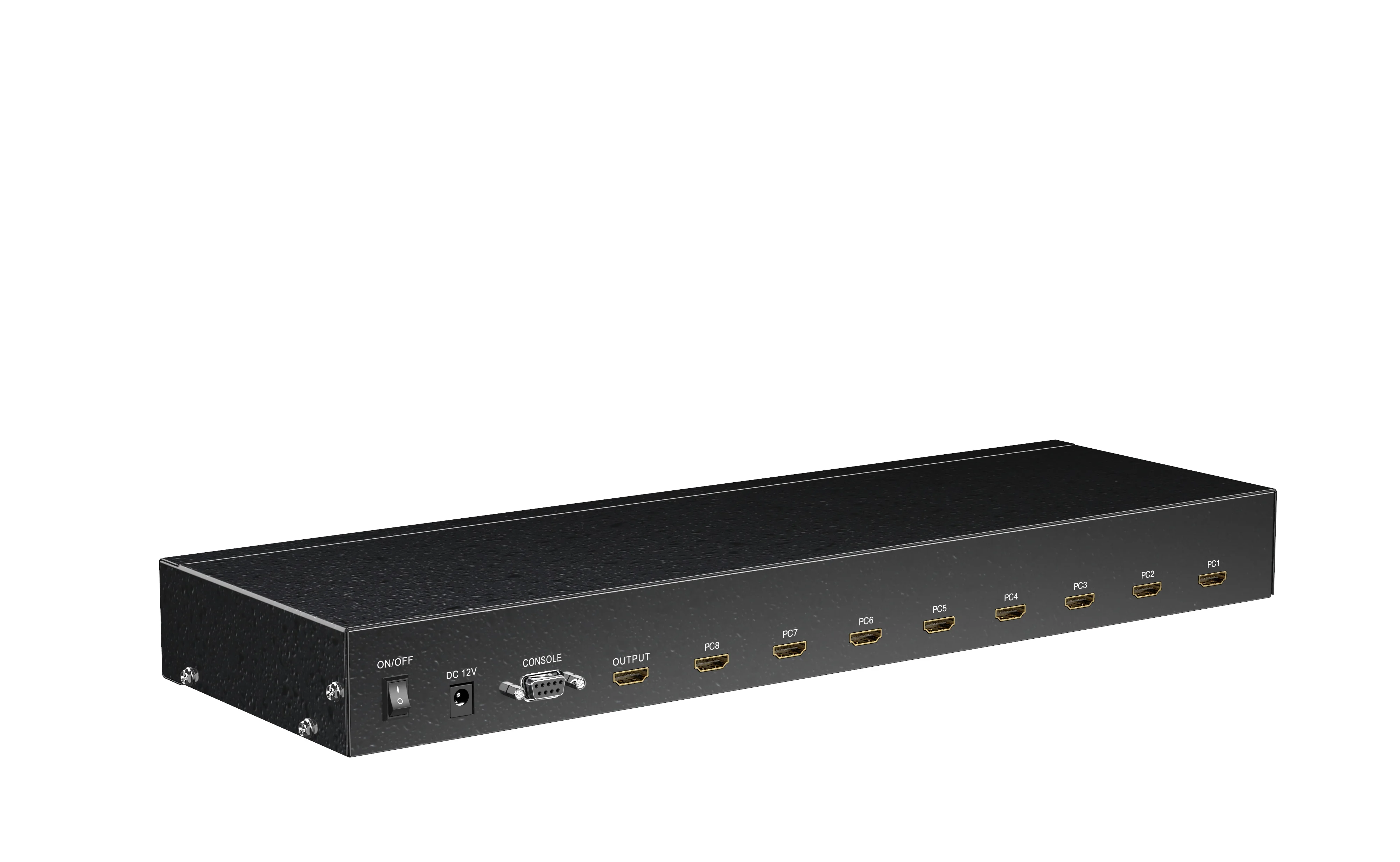 4K 60Hz HDMI Switch 8 in 1 Out,   8x1 HDMI Switcher with IR Remote