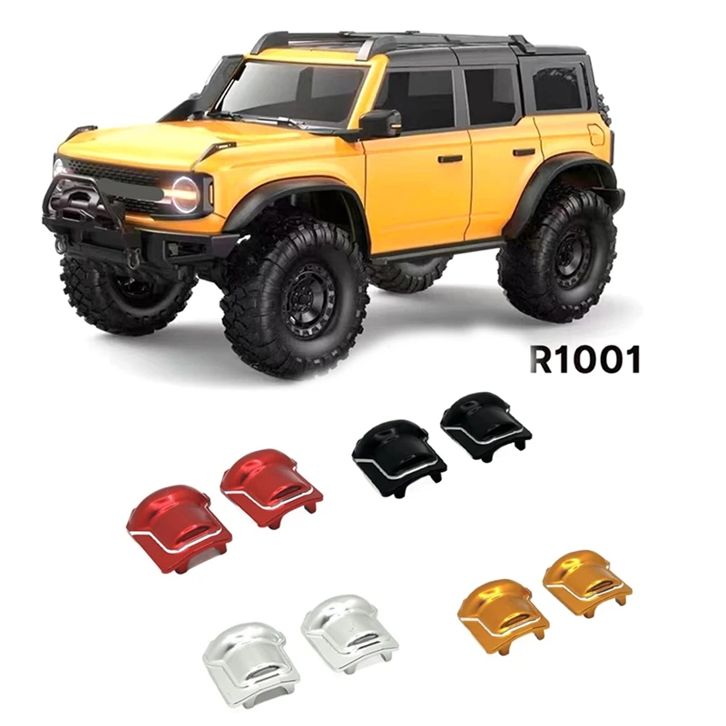 RC Car Upgrade Front And Rear Axle Rear Cover Kit For TRAXXAS 1/10 TRX4 HUANGBO R1001 R1002 R1003 RC Car Toy Parts