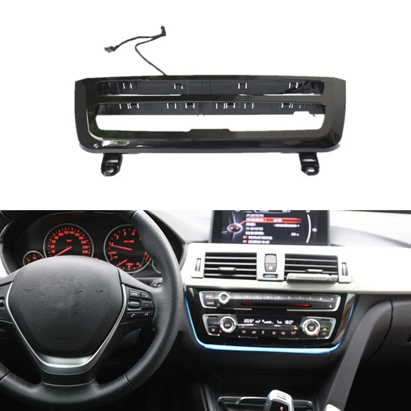 

A87D-Car Atmosphere Lights Built On Car Stereo Fascia For-BMW 3 Series F30 F35 Variable Color Stereo Fascia Atmosphere Lights