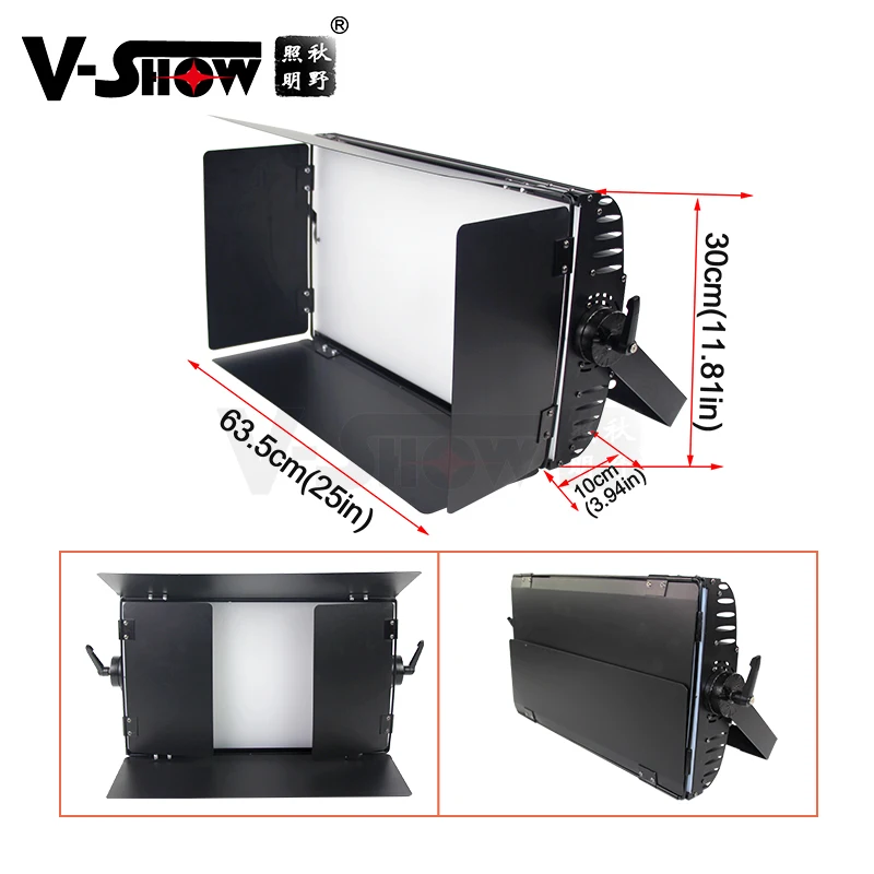 800W High Power Photography Lighting LED Panel Lamp Video Film Light