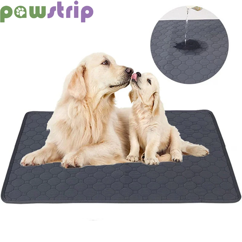 

Dog Pee Pad Reusable Absorbent Diaper for Small Medium Large Dogs Cats Moisture-Proof Washable Dog Training Mat Pet Supplies