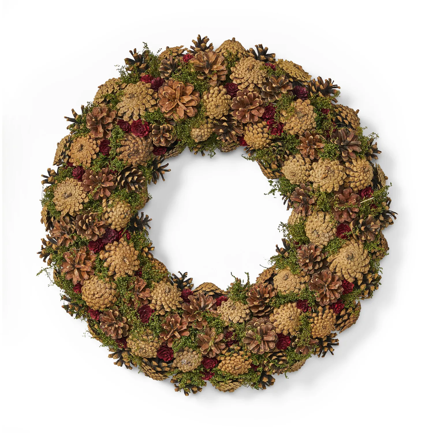 

PINE CONE WREATH