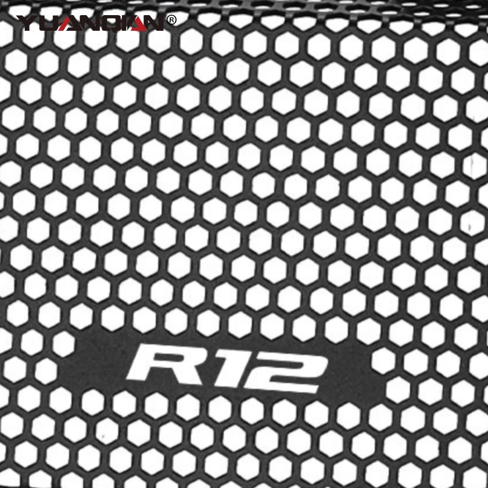 

2024 2025 2026 Motorcycle Radiator Grille Guard Oil Cooler Cooling Grill Cover Protector For BMW R12 NineT R 12 Nine T