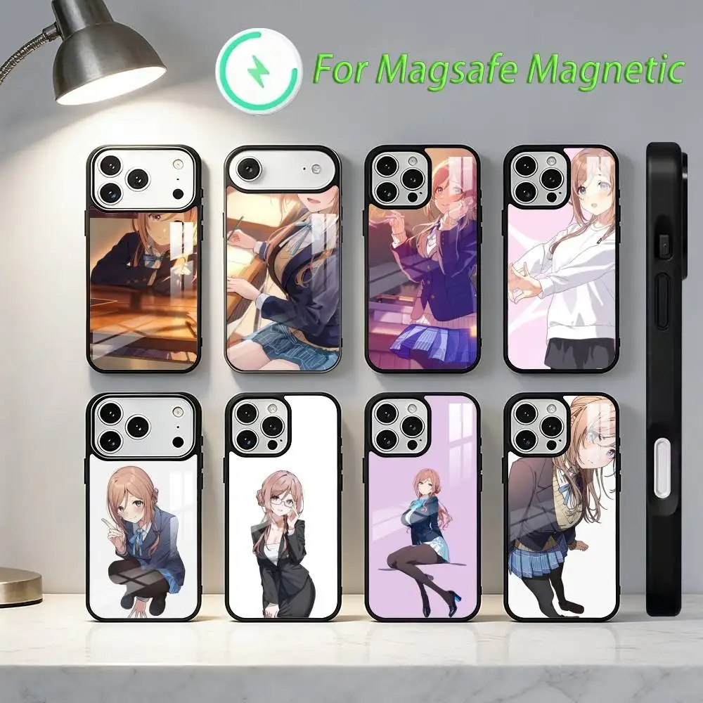 

R-Rinami Himesaki Phone Case For iPhone17,16,15,14,13,12,11,Plus,Pro,Max For Magsafe Wireless Charging